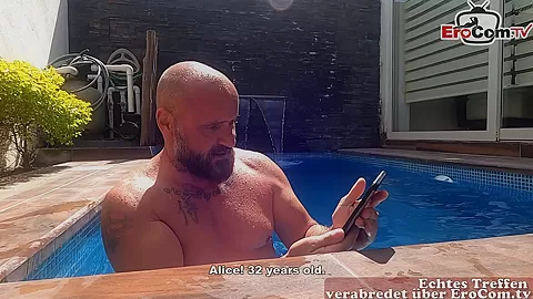 German russian skinny milf pick up in holiday in mexico