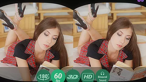 Stefany Moon in Fully-Clothed Babe Orgasms On Sofa - TMWVRNet