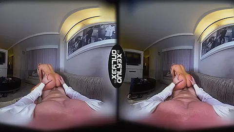 Busty Blonde Cherie Fucks You With Pleasure - Only3Xvr