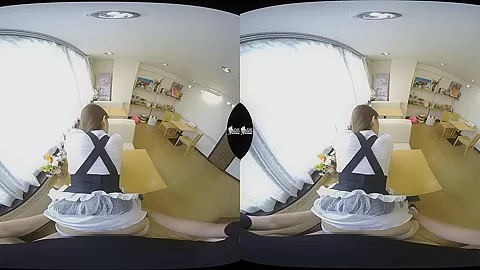3DVR Real Brothel Restaurant 3; Beautiful and Busty JAV Idol