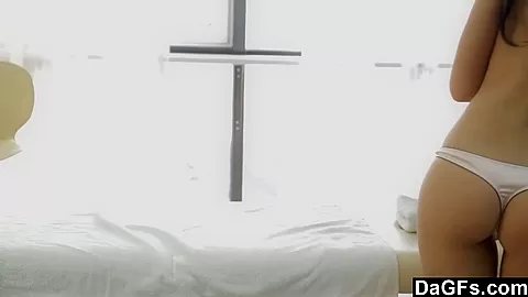 Massaging Hot teen 18+ Before Jizzing On Her Face