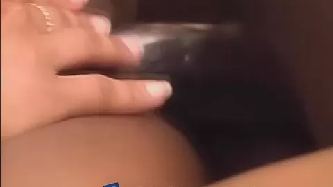 Anal ebony threesome with husband's BBC