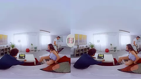 Risky Sex In Front Of Step daddy