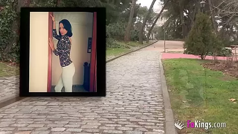 Daisy dreams to be drilled by a true macho