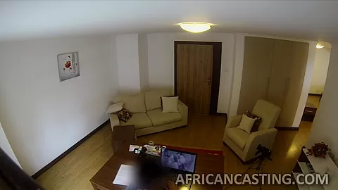 Black hottie blowing monster dick