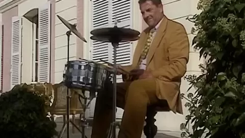 Vintage European interracial threesome porn