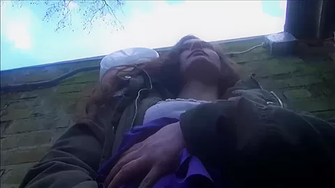 Amateurs outdoor blowjob and freezing flasher Goldas exhibitionist oral sex and public nudity of girl next door cutie