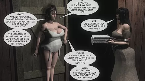 3D Comic: Six Gun Step sisters. 1