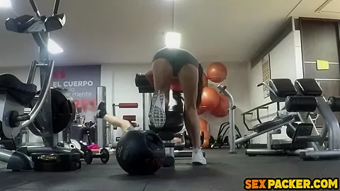 Big Booty Venezuelan Anal Fucked After Workout