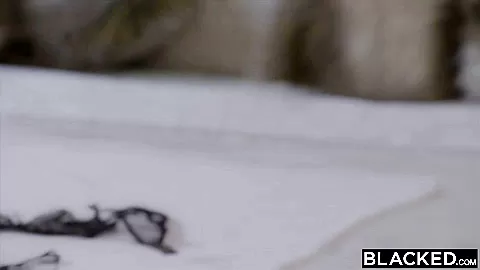 BLACKED Scarlit has threesome with her hubby & crush Eliza