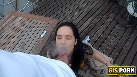 SIS.PORN. Lovelace thinks if stepsister is old enough to smoke than she can have sex too