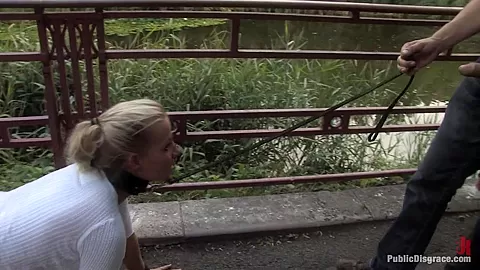 Hot German Blonde Gets Fucked In Public - PublicDisgrace