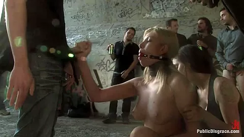 Best Of Europe: Beautiful Blonde Bitch - PublicDisgrace