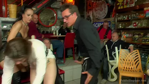 Disgusting Piss Guzzling Slut Paraded Through Budapest - PublicDisgrace