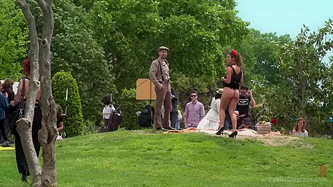 Shy Pretty Bitch Sings In Pain - 1 - PublicDisgrace