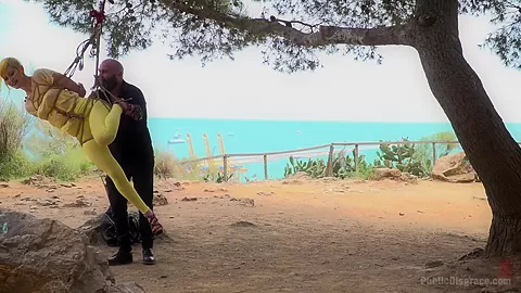 Beautiful Spanish Slut Gets Disgraced Like A Pig - 1 - PublicDisgrace