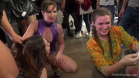 Huge Cocks Bring Tears Of Pleasure - PublicDisgrace