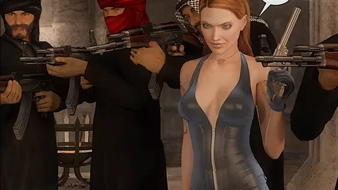 3D Comic: Clara Ravens. 3