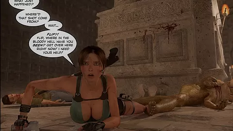 3D Comic: Clara Ravens. 3