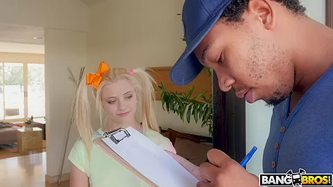 Tiny Blonde Takes on a Monster Cock - MonstersOfCock