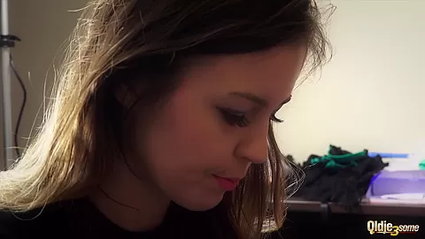 Horny Step sisters Seduce and Fuck their Step Dad share cum