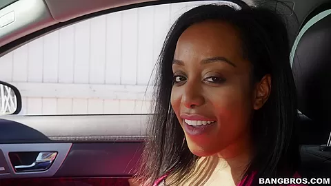 Horny student 18+ Gets Fucked In Car Outside University - BrownBunnies