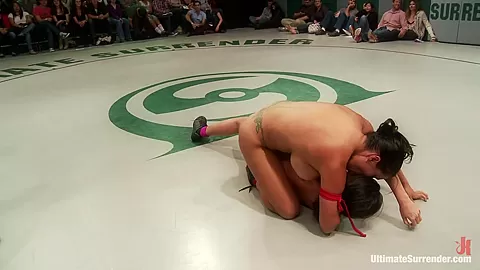 July Tag Team: Rd 1- 4 Sexy Wrestlers Battle For Dominance And Control - Publicdisgrace