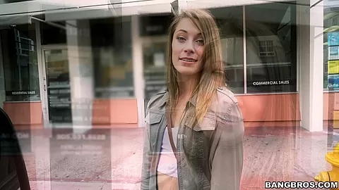 Kirsten goes Wild on a Spring Break Bus Ride - BangBus