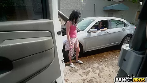 Lending A Helping Hand For Some Pussy - BangBus