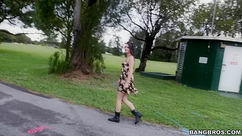 BangBus finds a Canadian cutie - BangBus