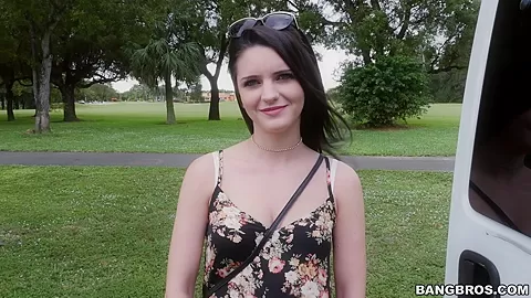 BangBus finds a Canadian cutie - BangBus