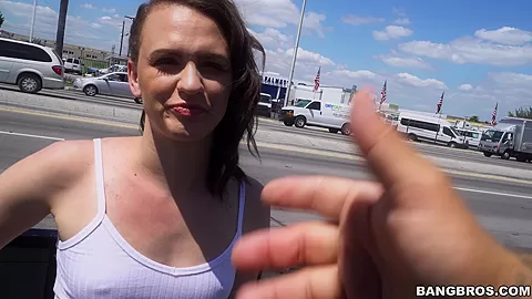 From Jail to a Dirt Road, Biggest Mistake She Ever Done - BangBus