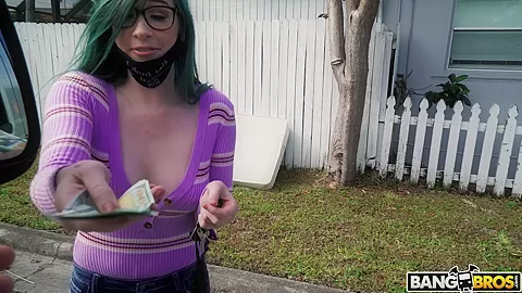 Waitress Gets Huge Tip on The Bus - BangBus