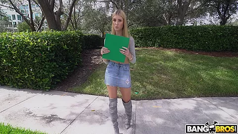 Fucking a Model or a Pornstar? - BangBus