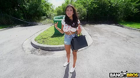 Barely Legal Hottie Pounded On The Bus - BangBus