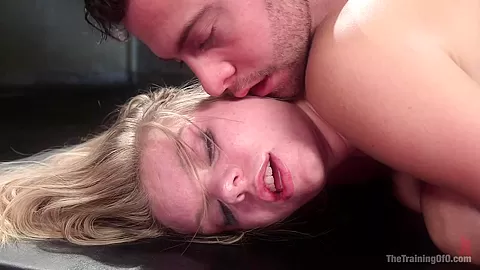 Shaved Little Submissive Pussy Submits All Her Holes - TheTrainingofO