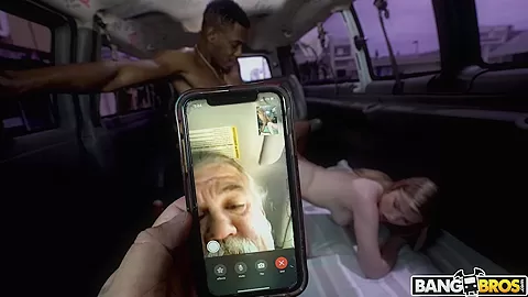 Step daddy's Girl Goes For a Ride - BangBus