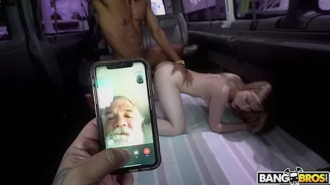 Step daddy's Girl Goes For a Ride - BangBus
