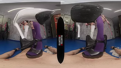 Young Misses Have Fun With The Submissive