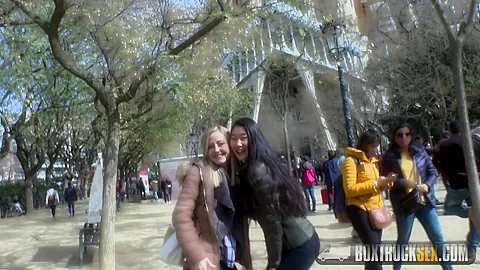 Hot Sicilia Surprises Tourist Katana with Public Sex