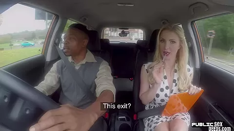 Busty english instructor publicly fucked by bbc