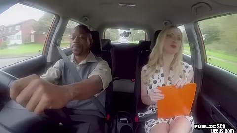 Busty english instructor publicly fucked by bbc