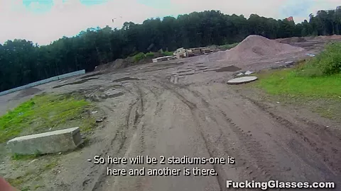 Fucked on a construction site