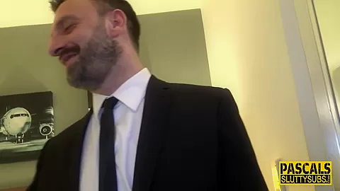 Throated sub teen 18+ gets pussy pounded