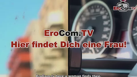 hot german hitchhiker milf at public pick up EroCom Date with sex agent pov