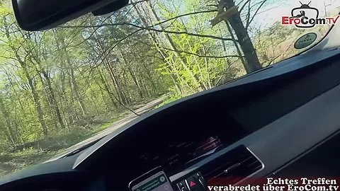 hot german hitchhiker milf at public pick up EroCom Date with sex agent pov