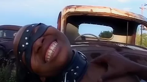 Kinky black slaves getting into some submissive action