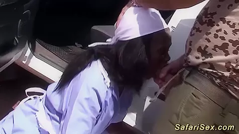 extreme fuck orgy with african babe