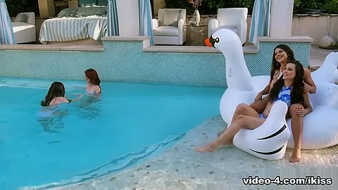 Pool Party Orgy - IkissGirls