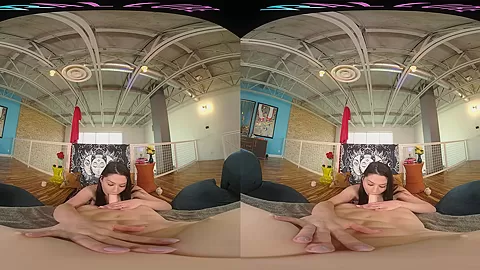 Meditating With Alyx - Big Tits Pornstar Solo and Fucking Tommy Torso POV